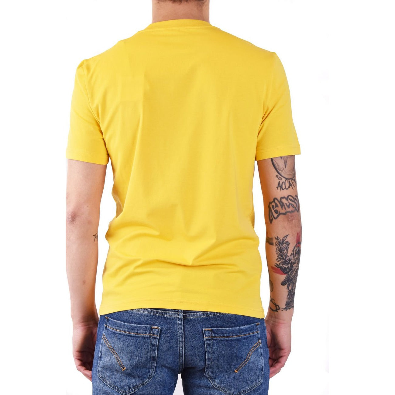 2424973 Moschino T-Shirt Gialla Uomo