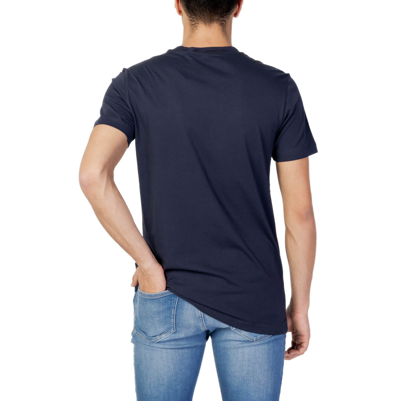 362965 Calvin Klein Jeans T-Shirt Blu Stampa Uomo