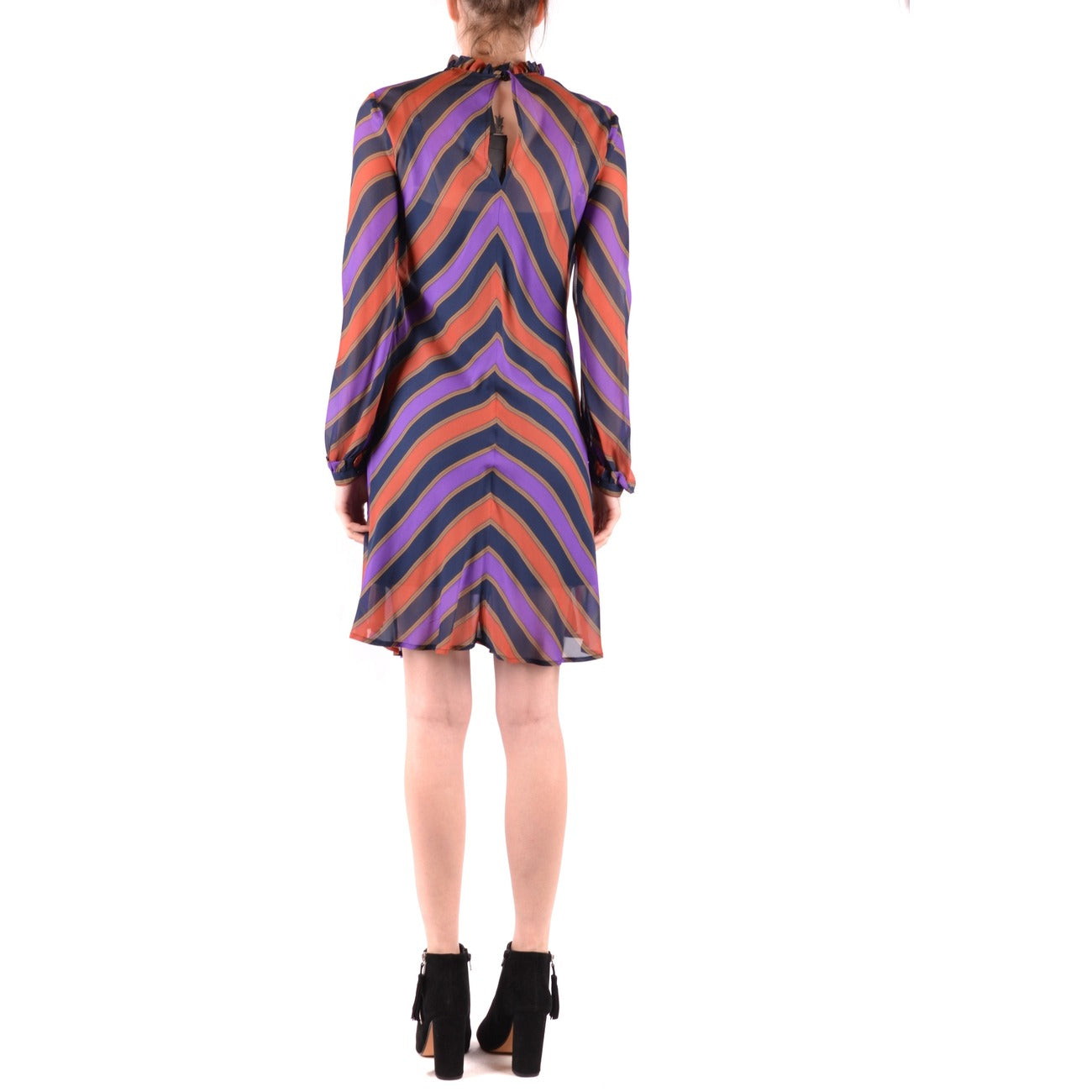 487479 Twinset Simona Barbieri Abito Multicolore Donna