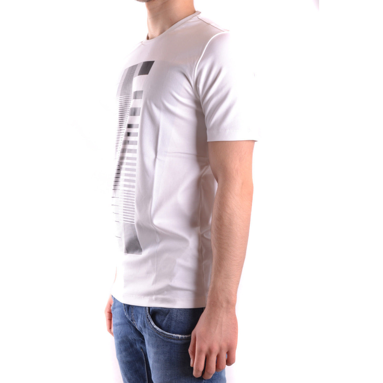 2430971 Diesel Black Gold T-Shirt Bianca Stampa Uomo
