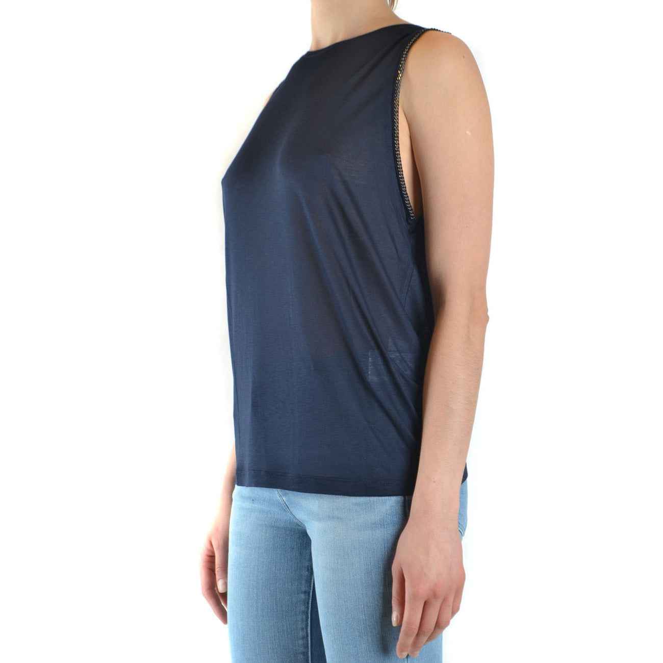 488911 Dondup Canotta Blu Donna