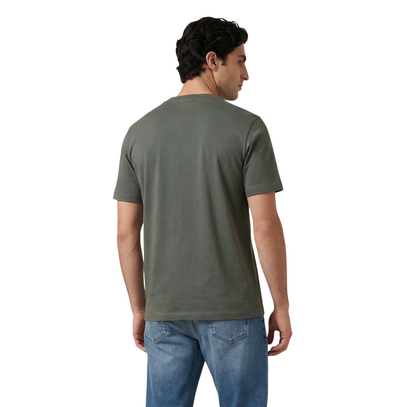 2454359 Antony Morato T-Shirt Verde Cotone Uomo