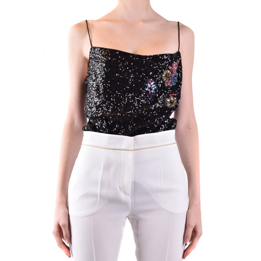 2423366 Pinko Top Nero Donna Poliammide 100% Spalline