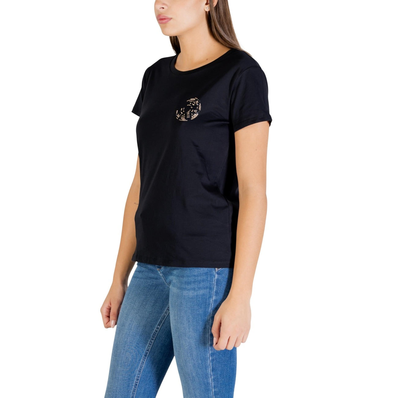 2448426 Liu Jo T-Shirt Nera Donna