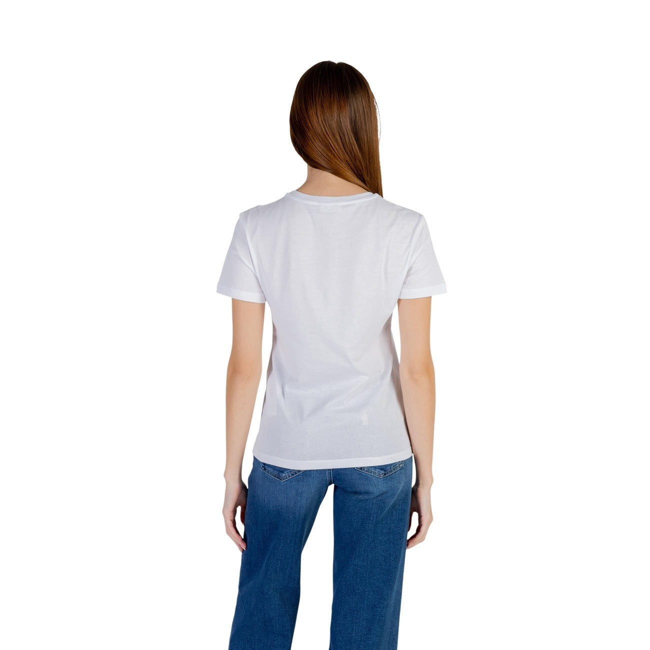 505260 Liu Jo T-shirt Bianca Cotone Donna