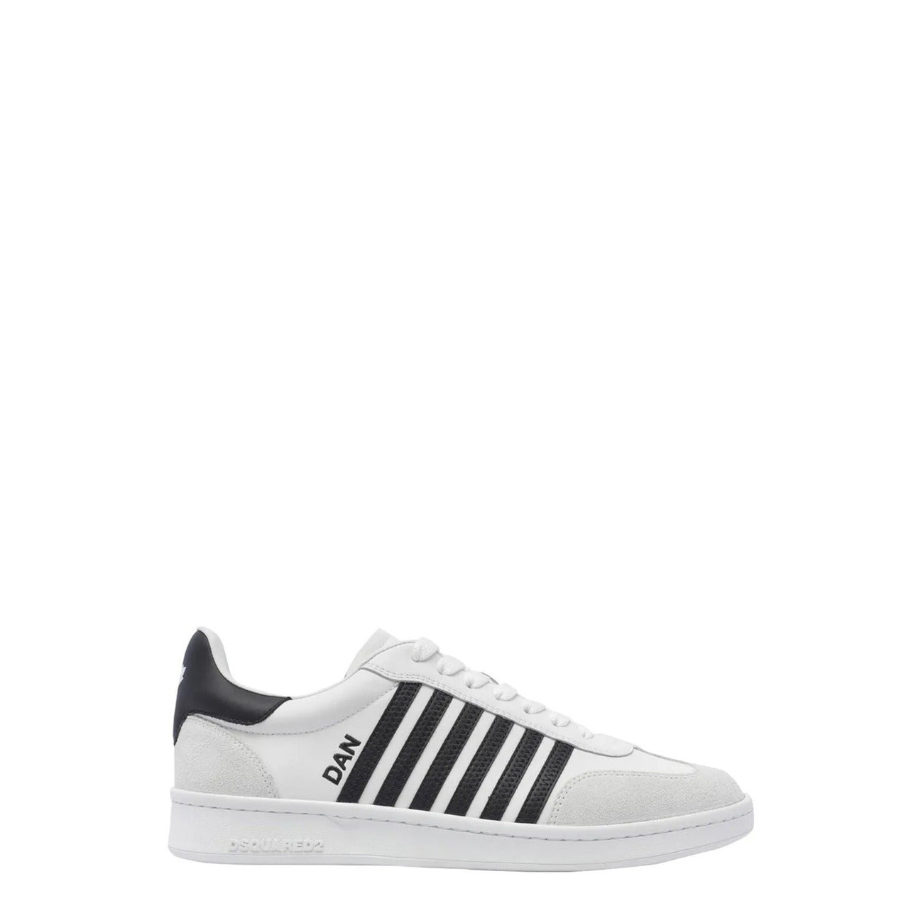 503102 Dsquared Sneakers Bianco Pelle Uomo