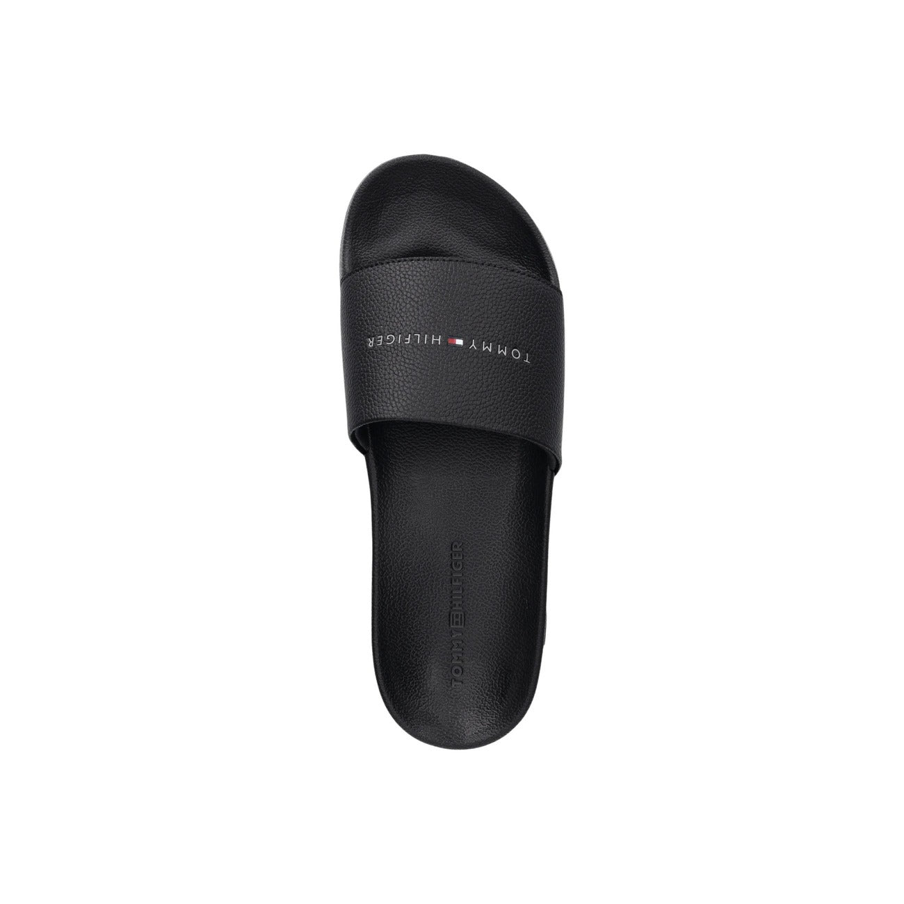 2461428 Tommy Hilfiger Sandali Nero Poliestere Poliuretano Uomo