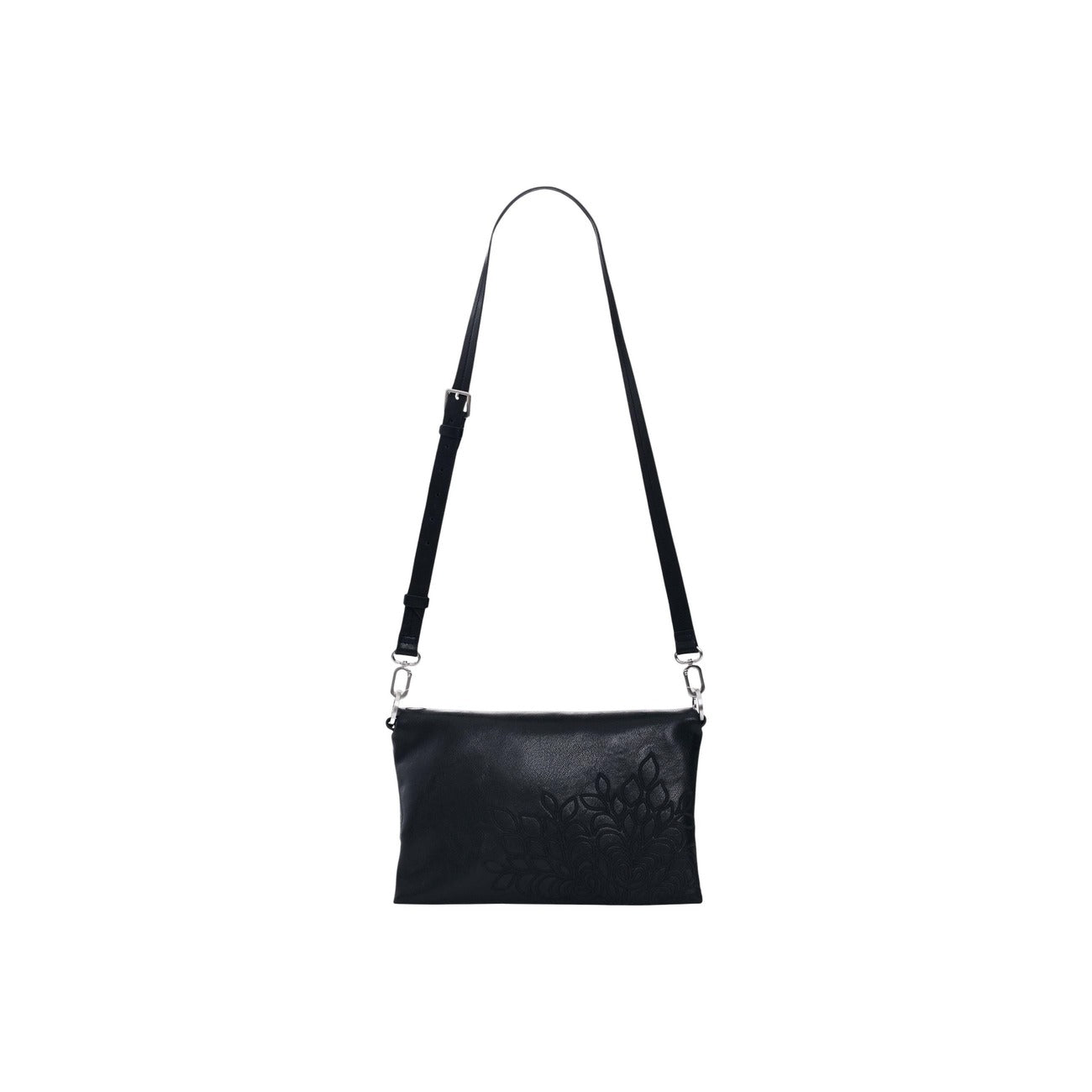 2453187 Desigual Borsa Nera Poliestere