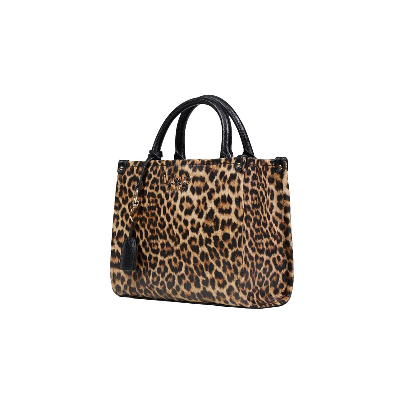 2456157 Liu Jo Borsa Marrone Leopardata Tracolla Poliuretano