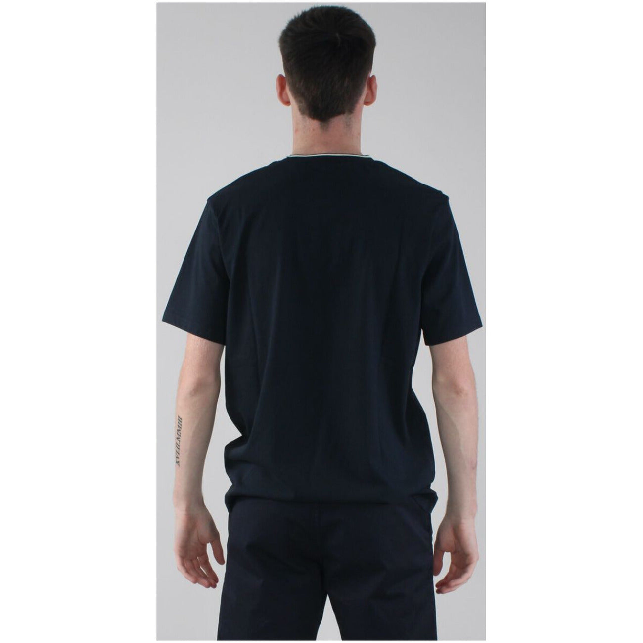 2324921 Lyle & Scott T-Shirt Blu Stampa Uomo