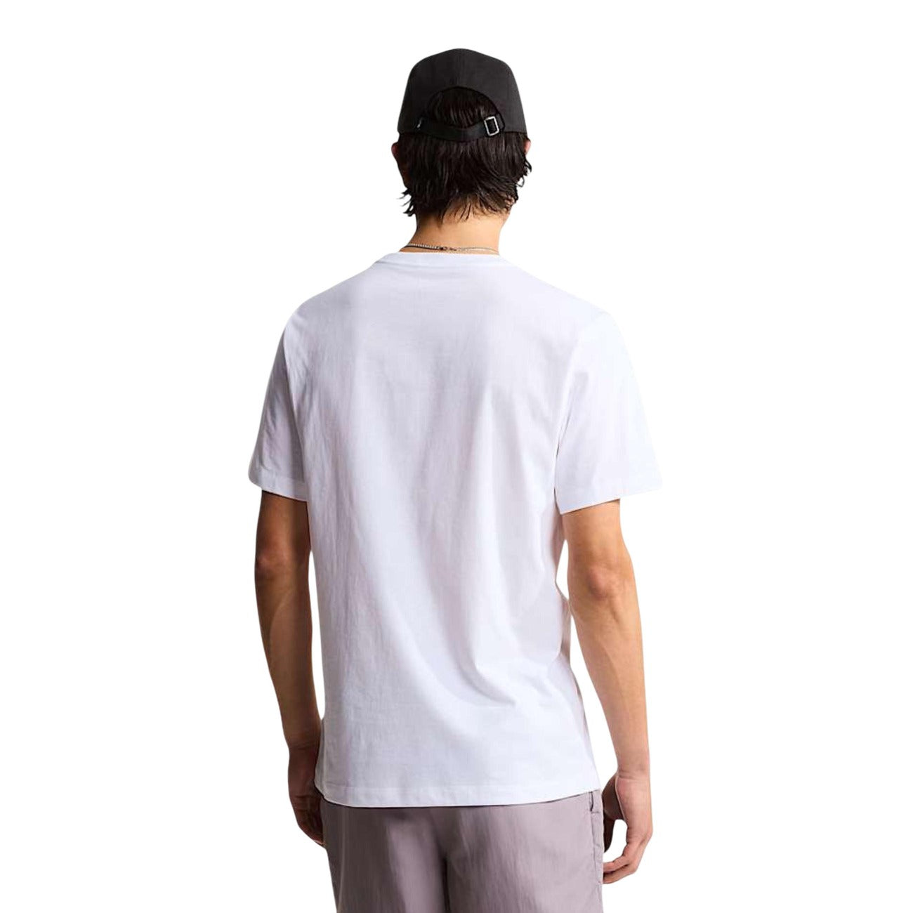 2450749 The North Face T-Shirt Bianca Cotone Poliestere Uomo