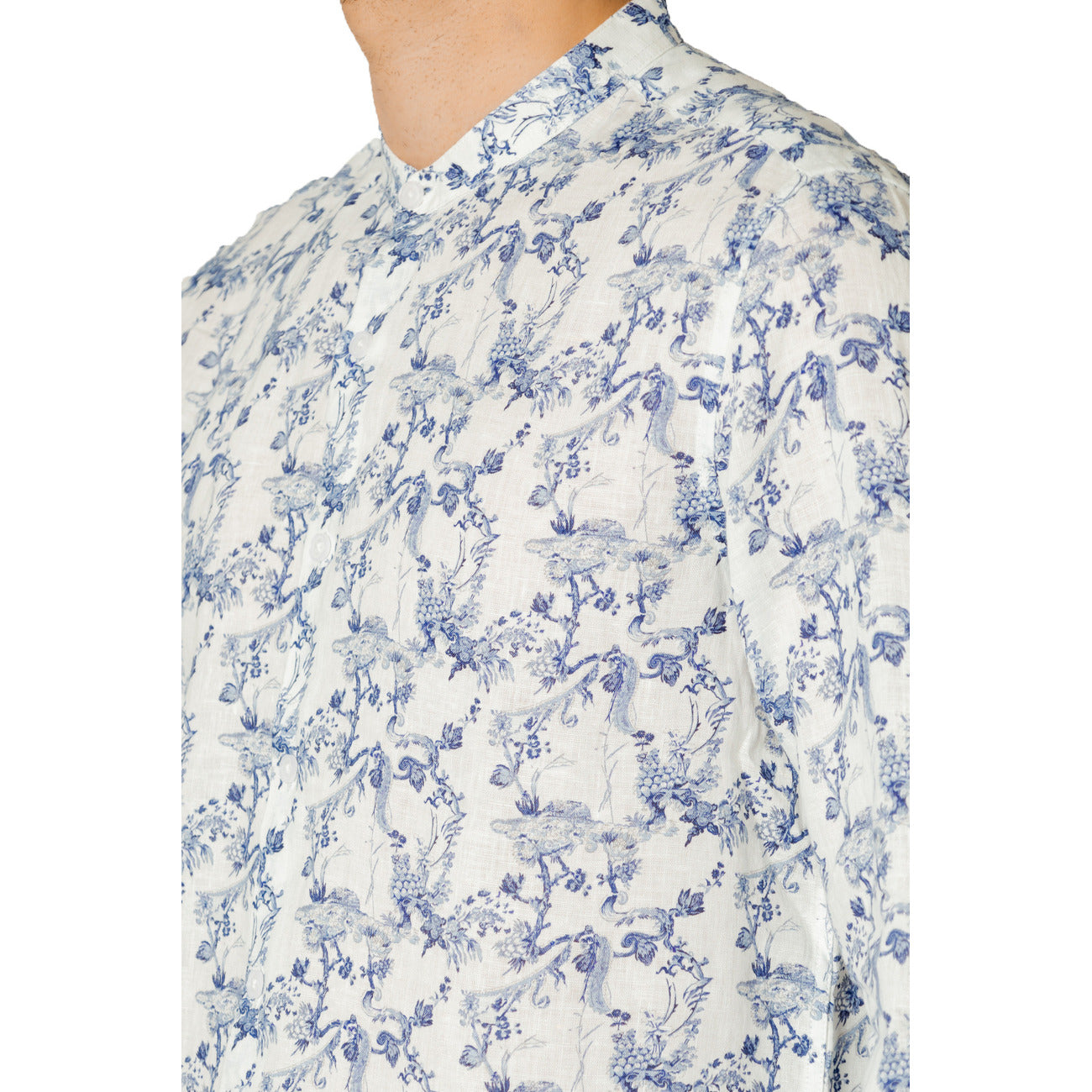 2215446 Gianni Lupo Camicia Blu Uomo