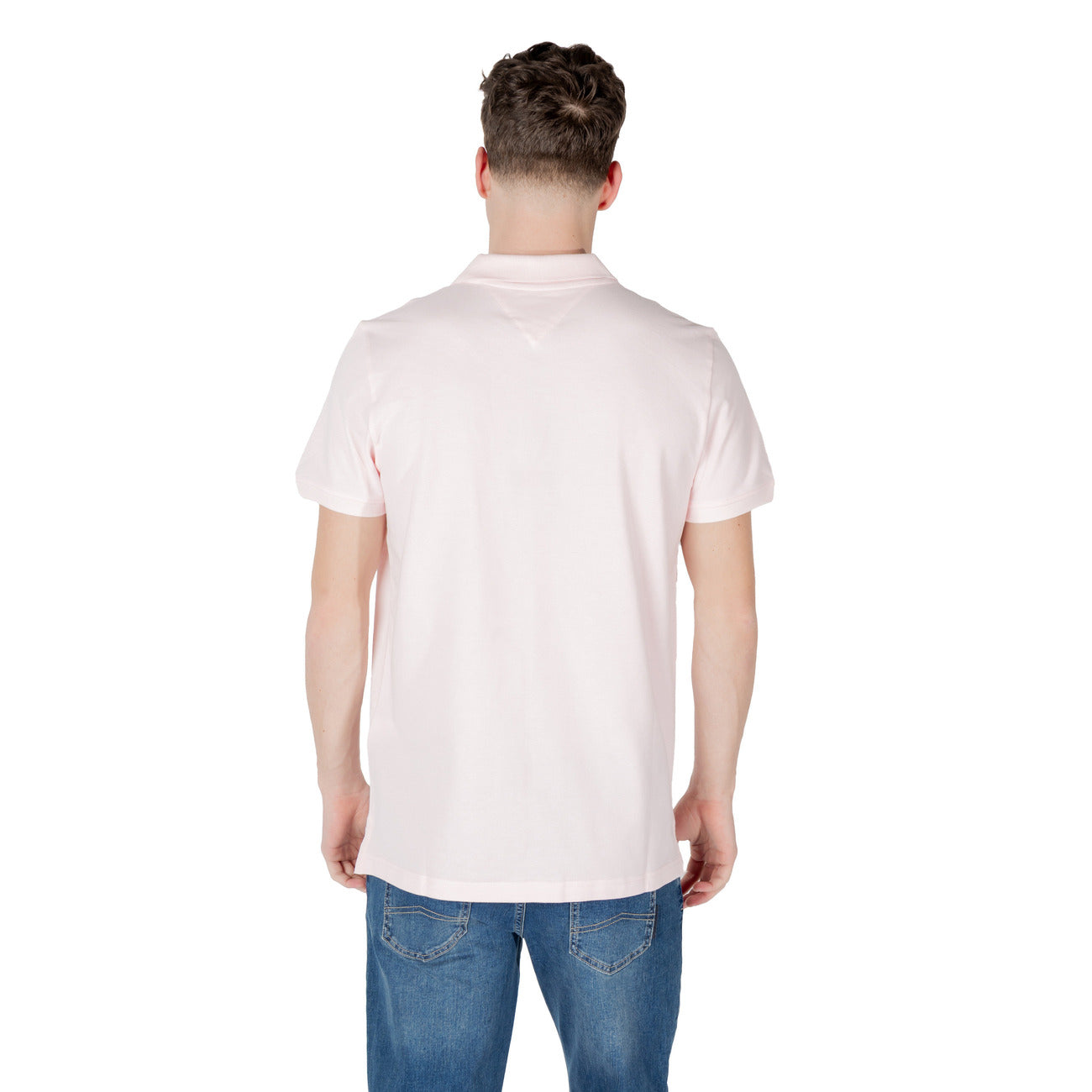 2419451 Tommy Hilfiger Jeans Polo Rosa Uomo
