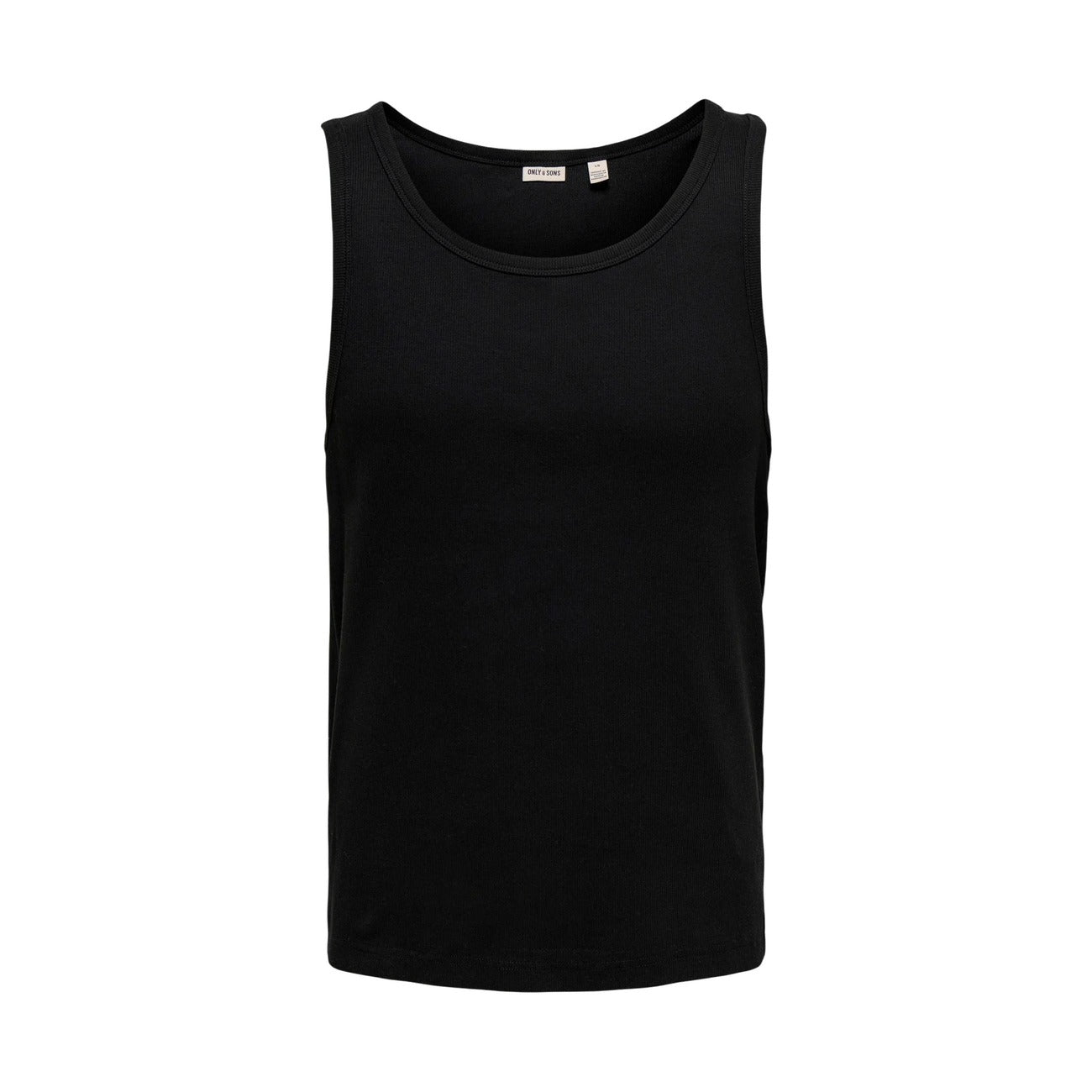 2458726 Only & Sons Canotta Nera Cotone Uomo