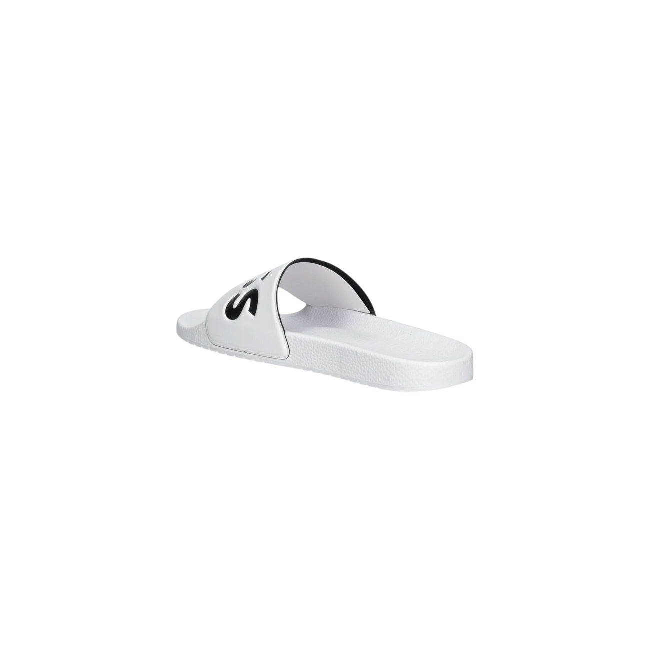2384948 Boss Ciabatte Bianco Stampa Uomo