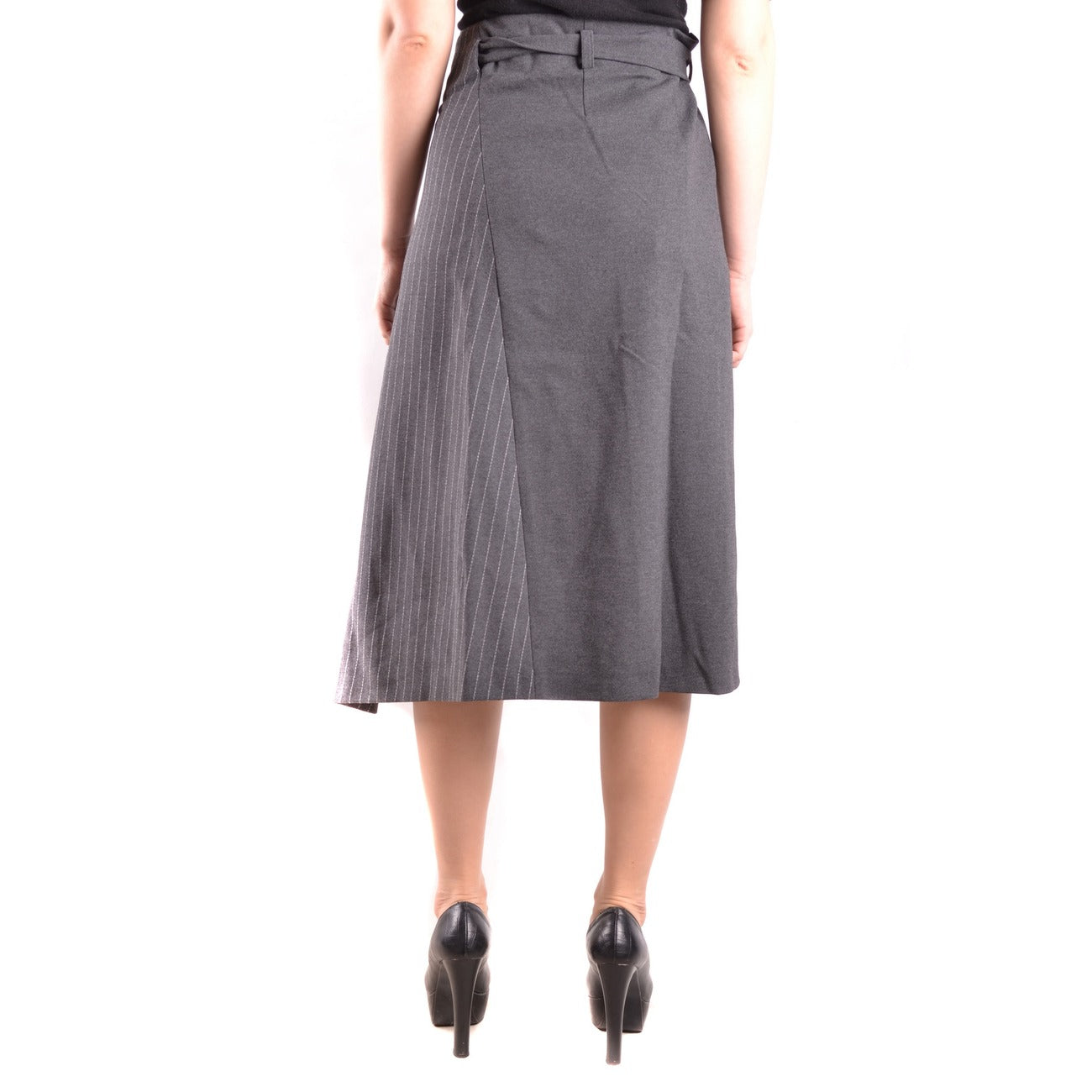 2423068 Pinko Gonna Grigia Donna Viscosa 60% Poliammide 35% Elastan 5%