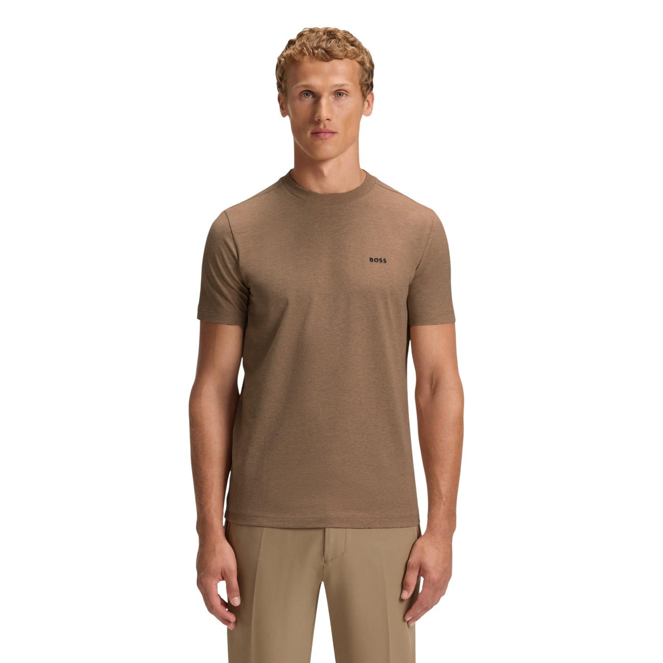 2460265 Boss T-Shirt Beige Uomo