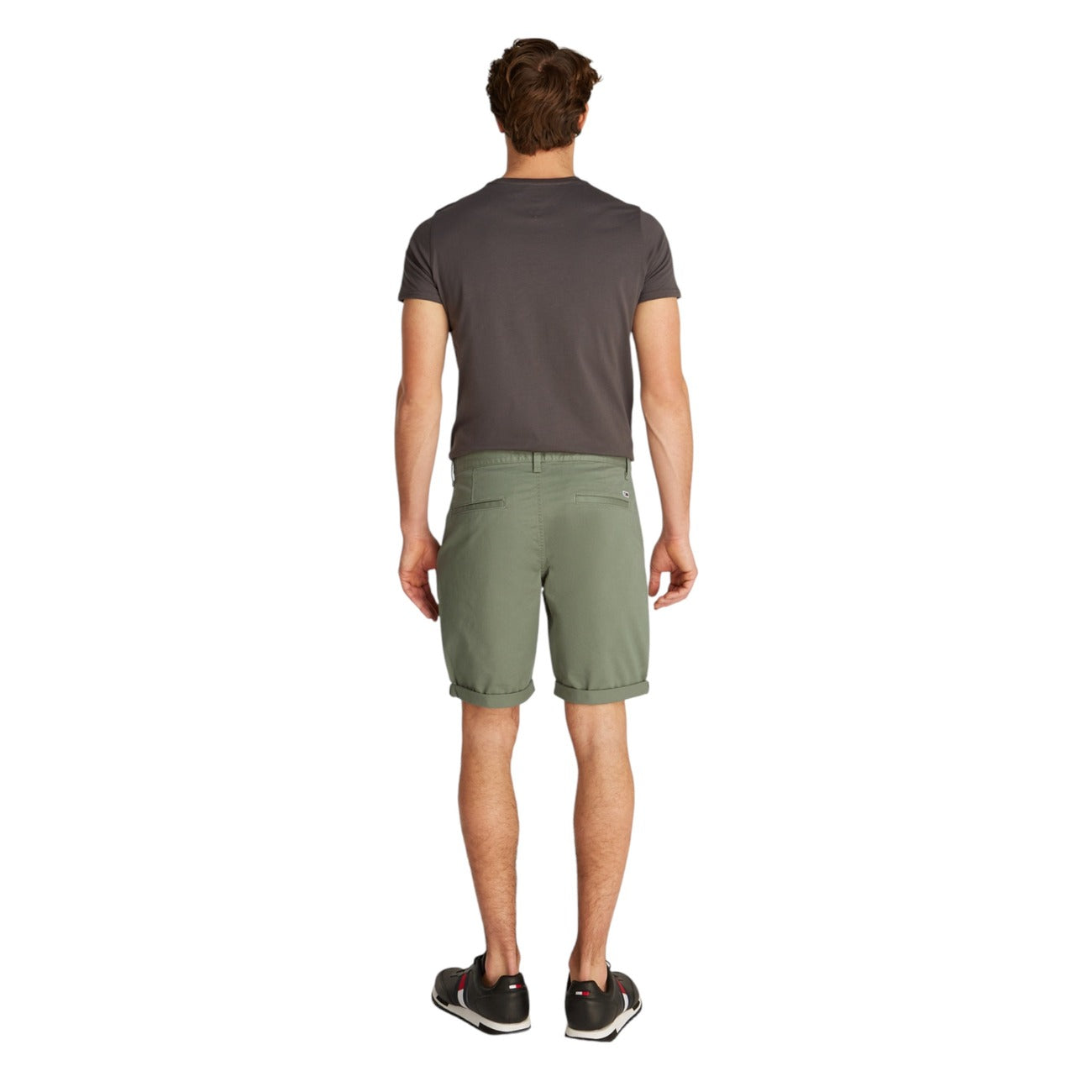 2420629 Tommy Hilfiger Jeans Bermuda Verde Uomo