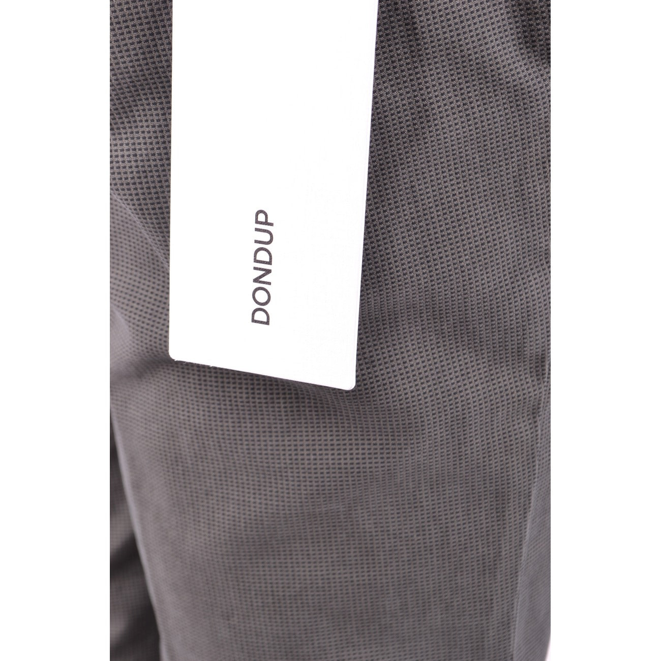 2429775 Dondup Pantaloni Grigio Cotone Elastan Uomo