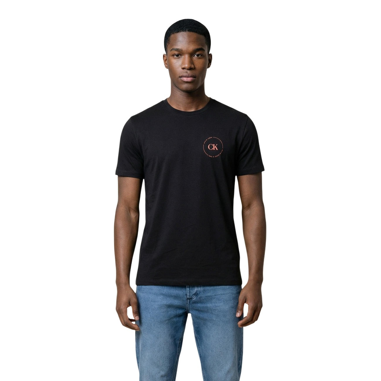 2452604 Calvin Klein Jeans T-Shirt Nero Uomo