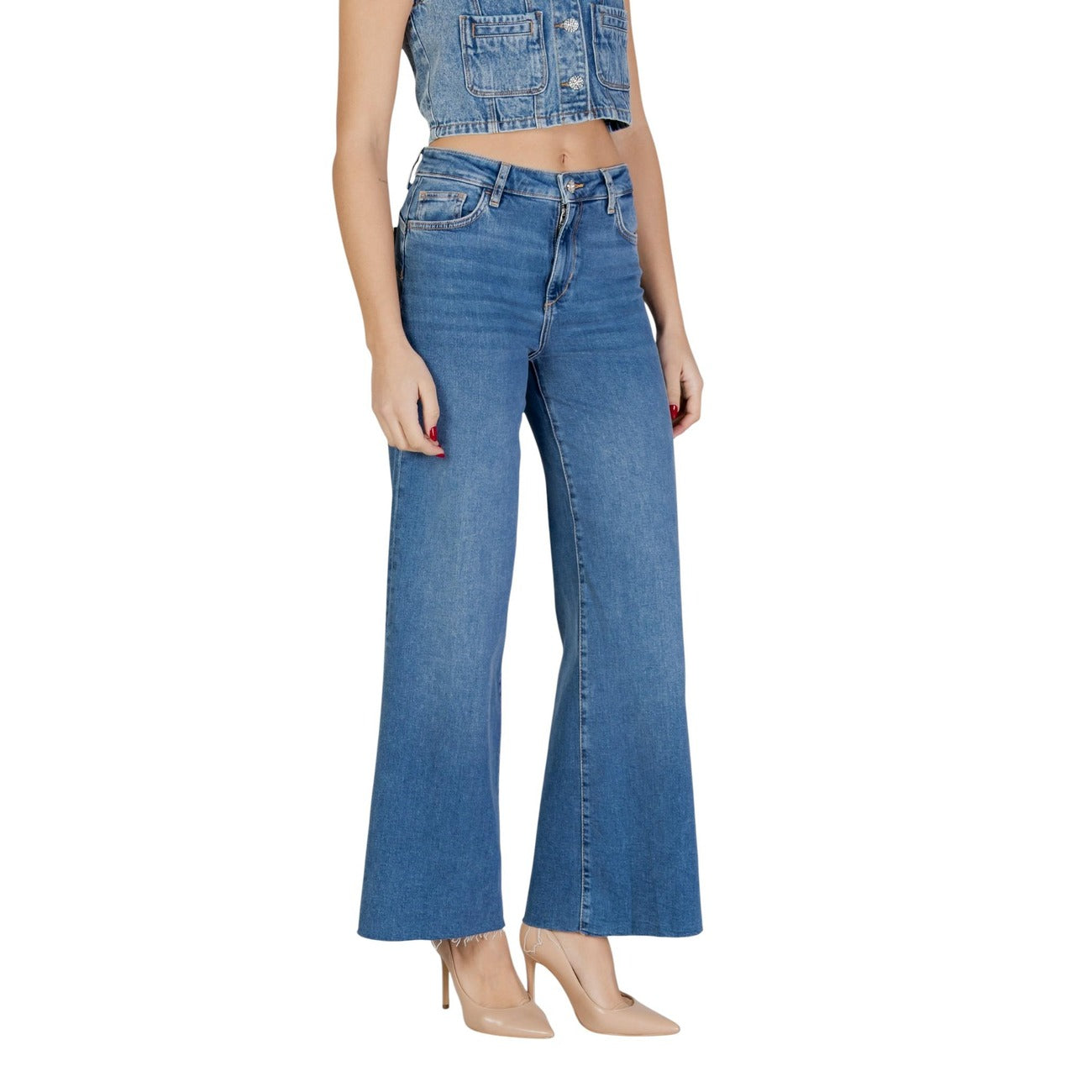 506075 Liu Jo Jeans Blu Cotone Donna