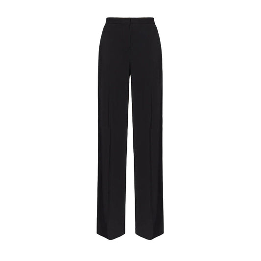 2422977 Pinko Pantaloni Neri Poliestere Zip Donna