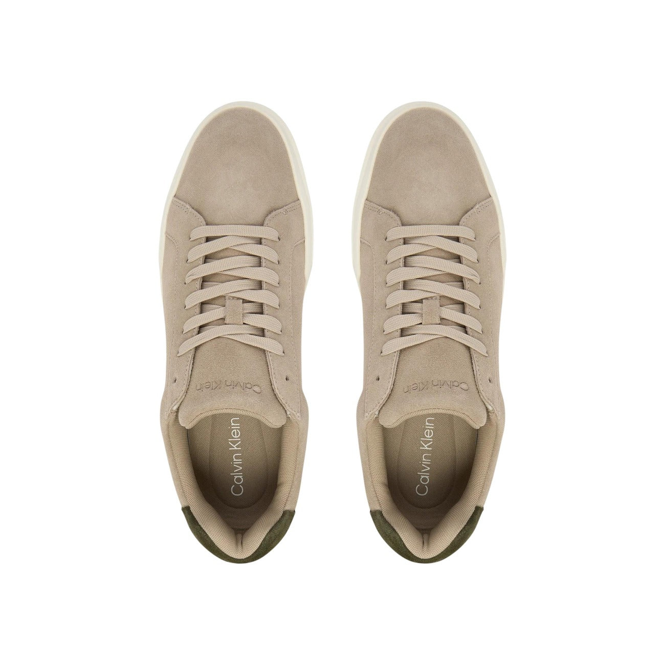 497000 Calvin Klein Jeans Sneakers Beige Pelle Uomo