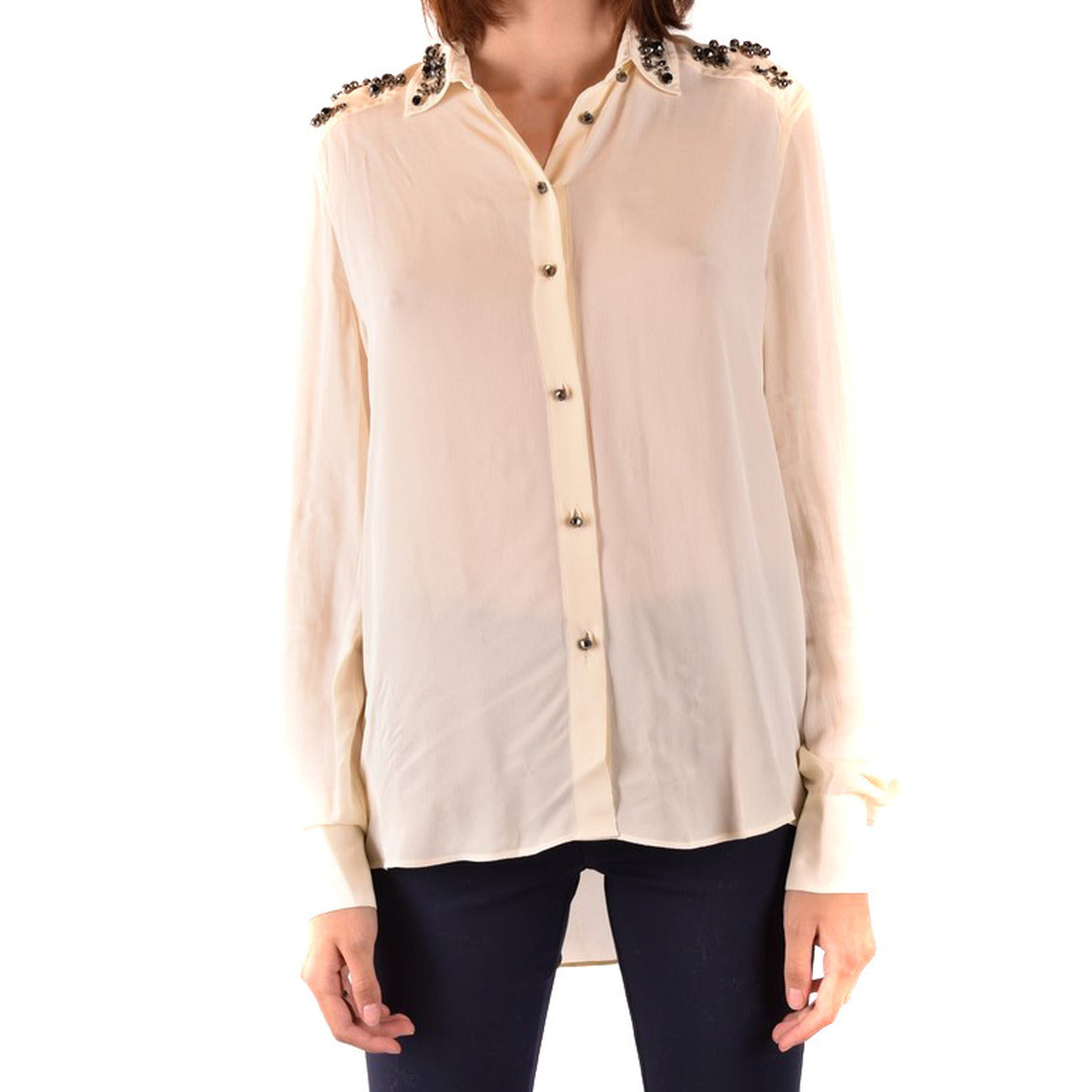 2423009 Pinko Camicia Bianca in Acrilico Donna