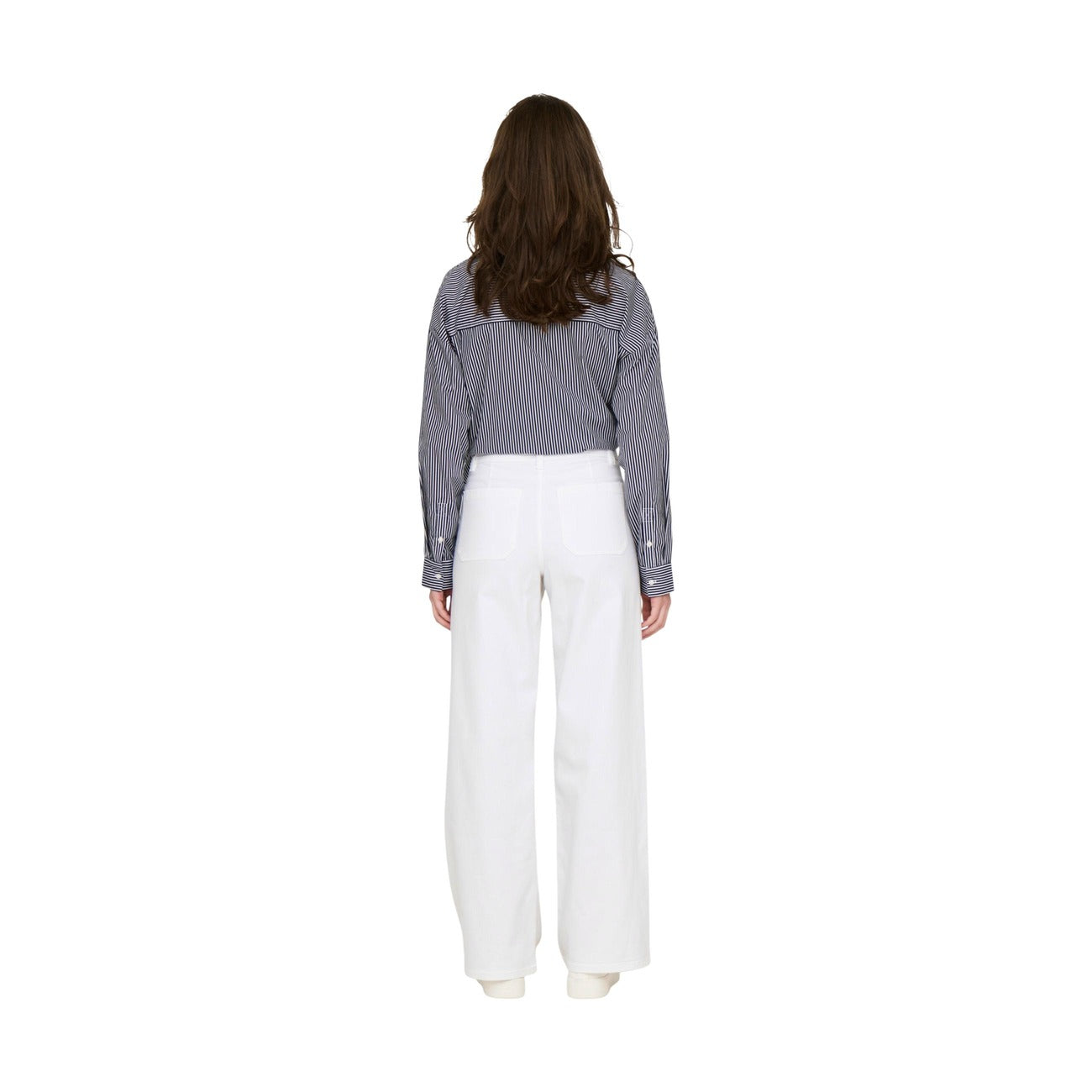 517448 Jacqueline De Yong Pantaloni Bianchi Donna