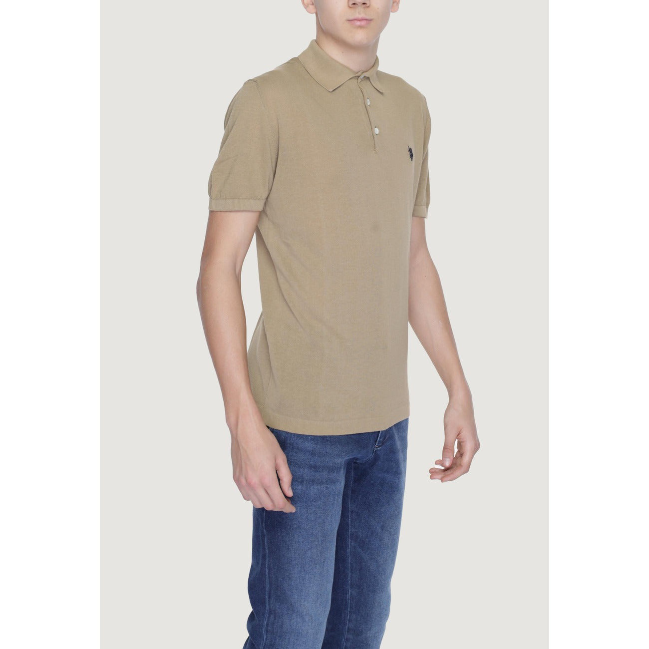 2230519 U.S. Polo Assn. Polo Beige Uomo