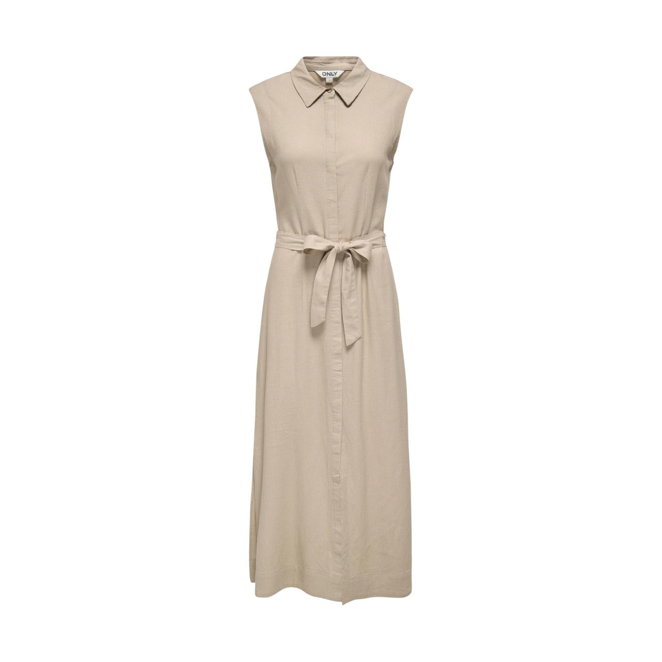 515650 Only Abito Beige Lungo Donna