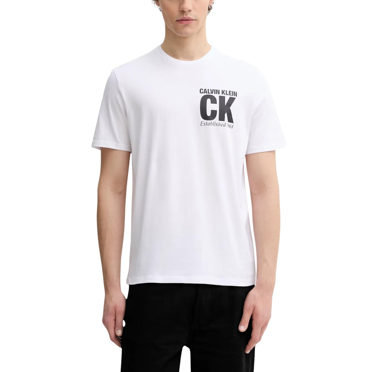 2447642 Calvin Klein T-shirt Bianca Uomo