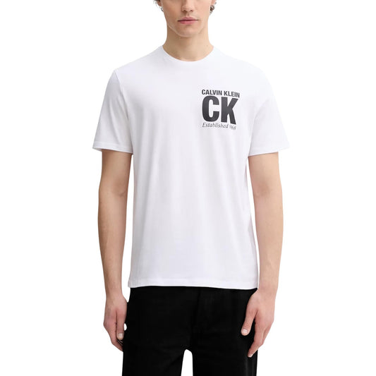 2447642 Calvin Klein T-shirt Bianca Uomo