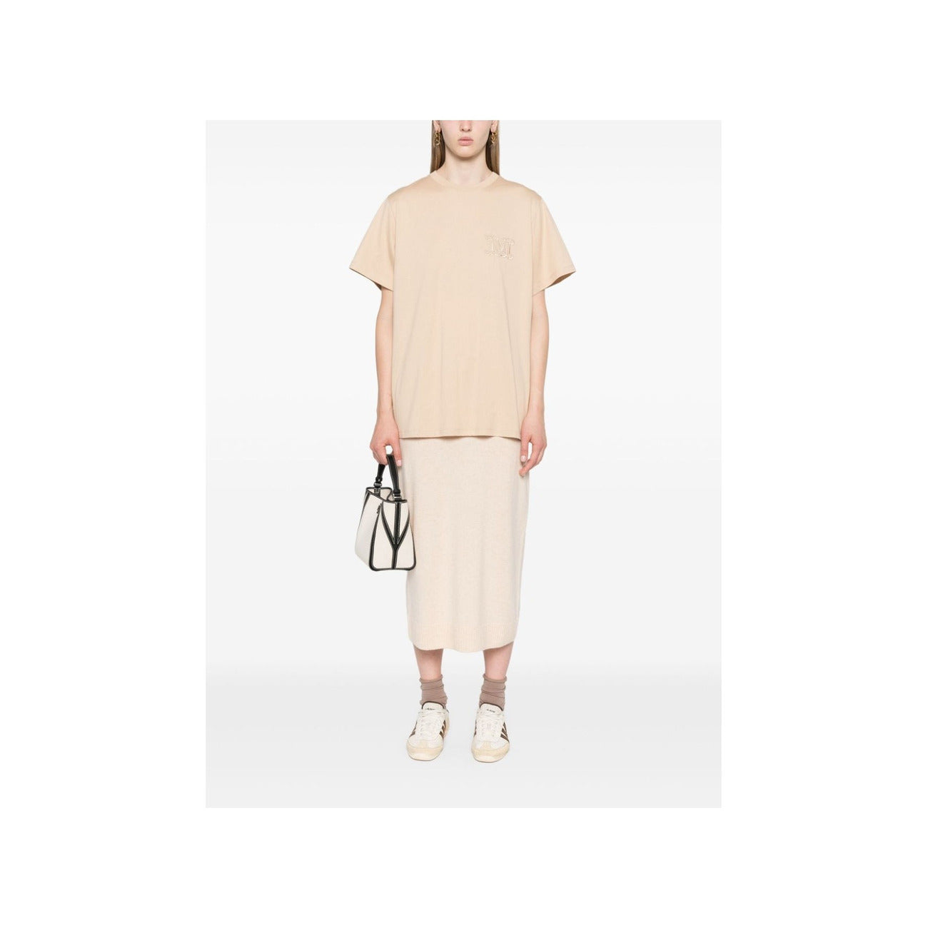 493887 Maxmara T-shirt Beige Donna Primavera/Estate