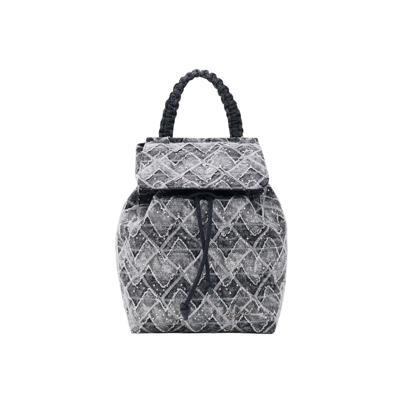 2453179 Desigual Zainetto Grigio Tessuto