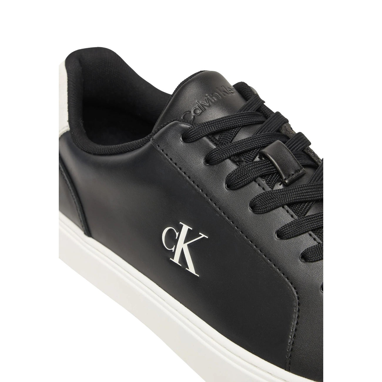 496992 Calvin Klein Jeans Sneakers Nero Pelle Uomo
