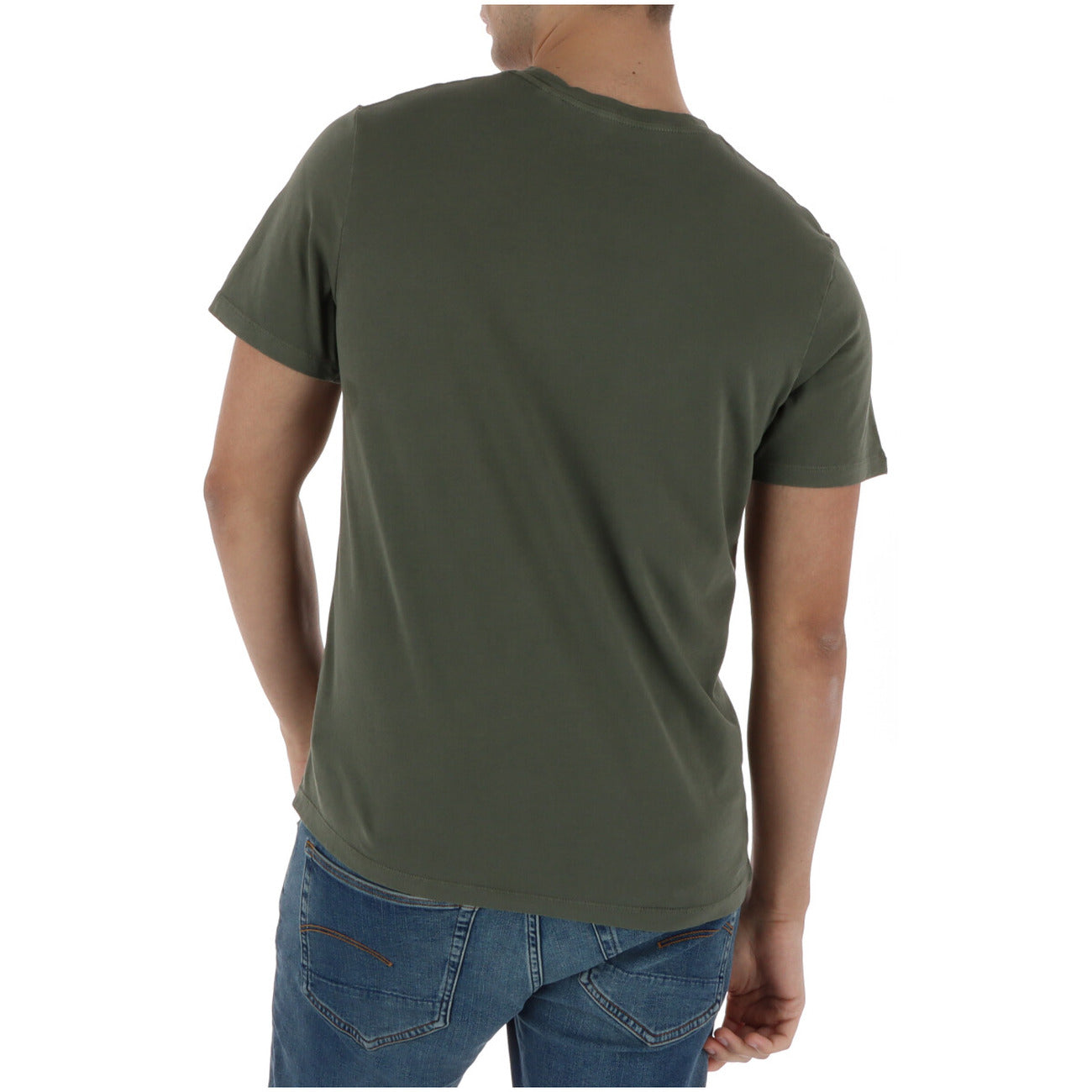 2456732 Superdry T-Shirt Verde Uomo