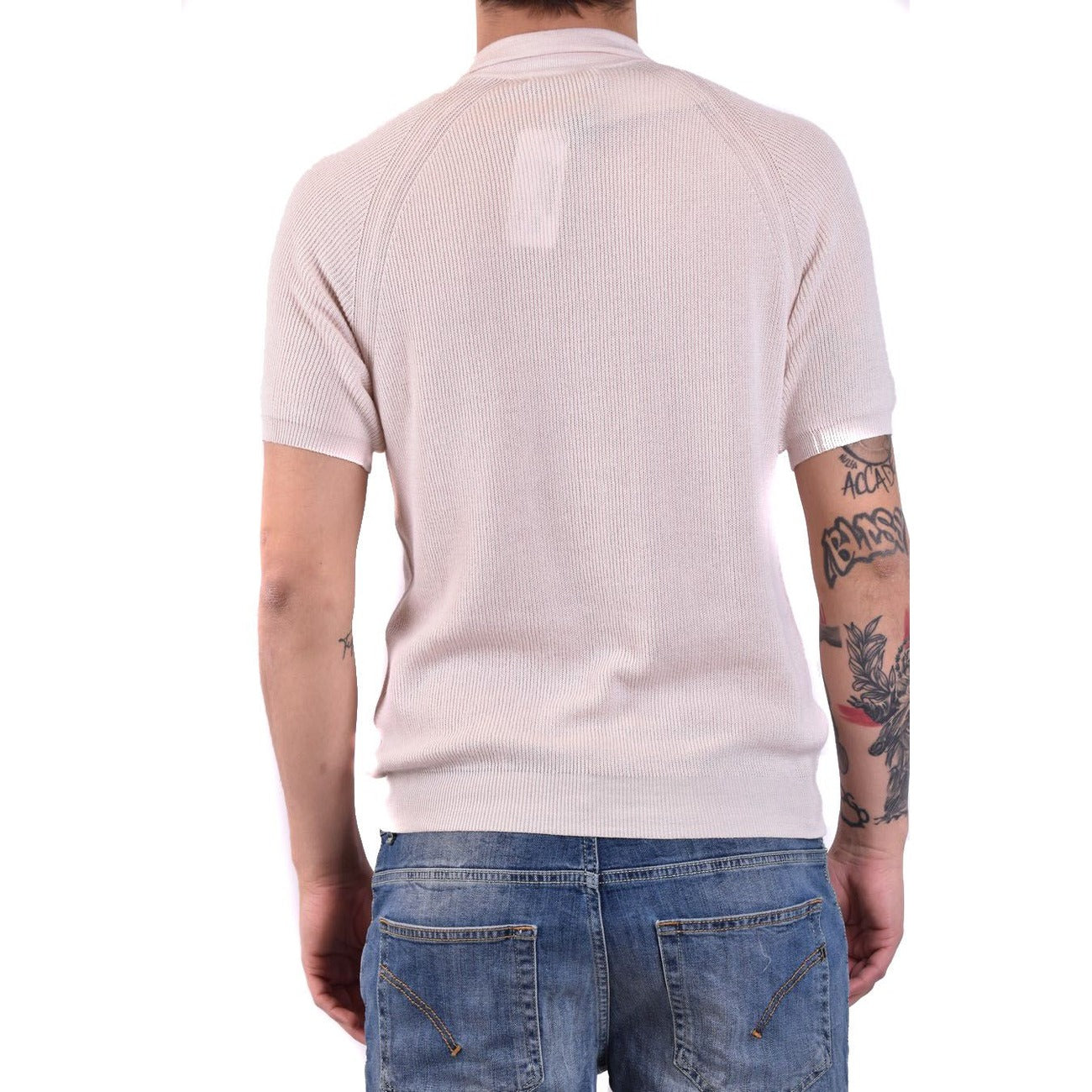 2442905 Laneus Polo Bianco Uomo