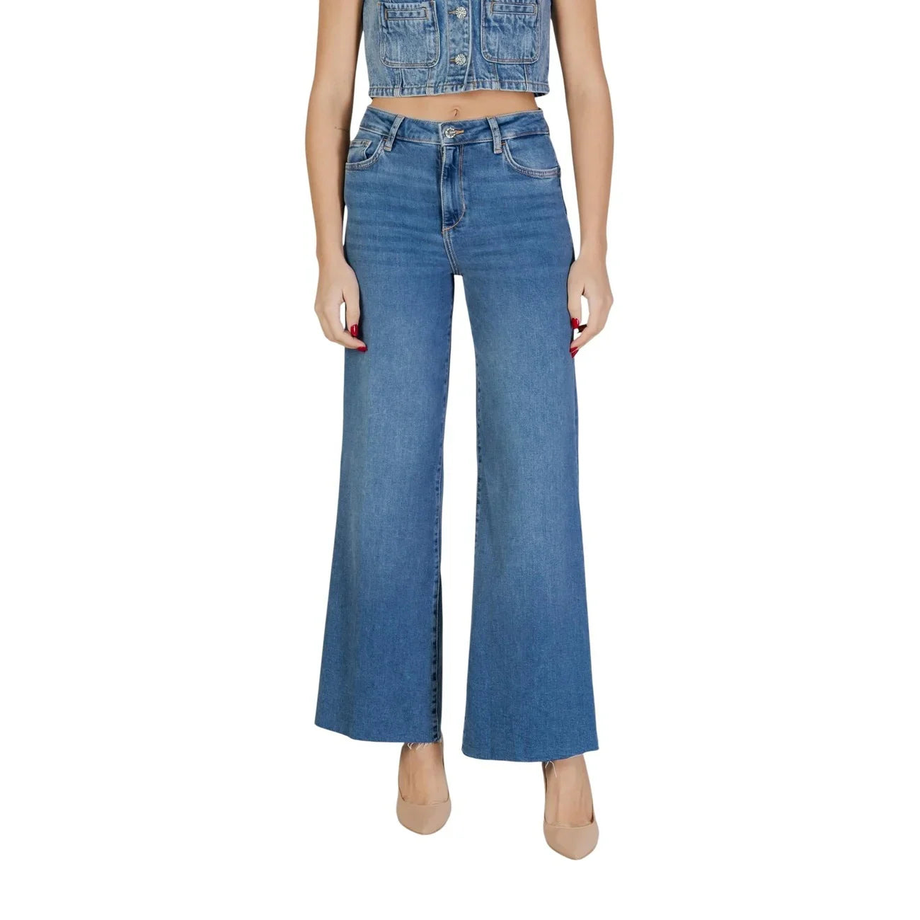 506075 Liu Jo Jeans Blu Cotone Donna