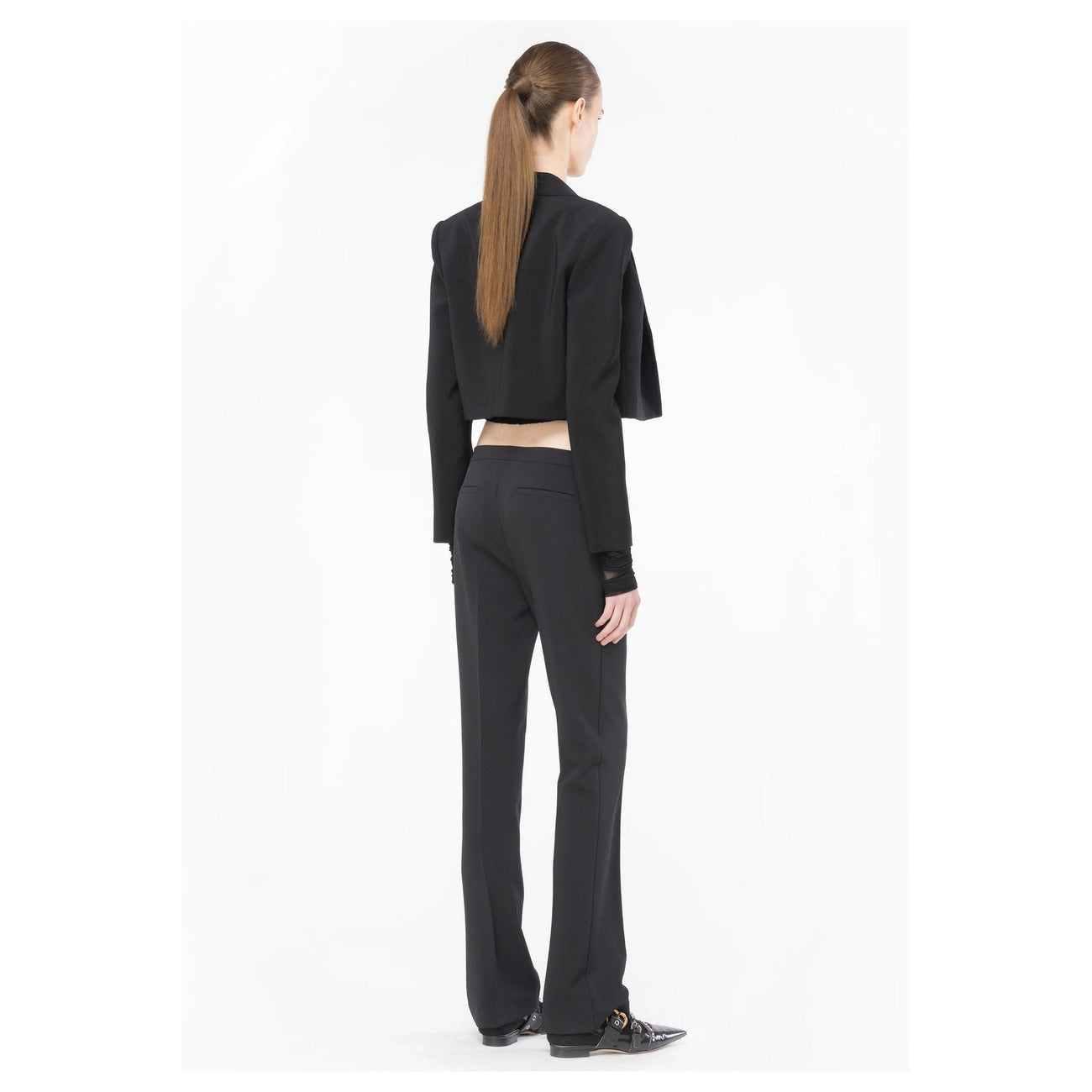 2425150 Pinko Giacca Nera Donna Poliestere 98% Elastan 2%