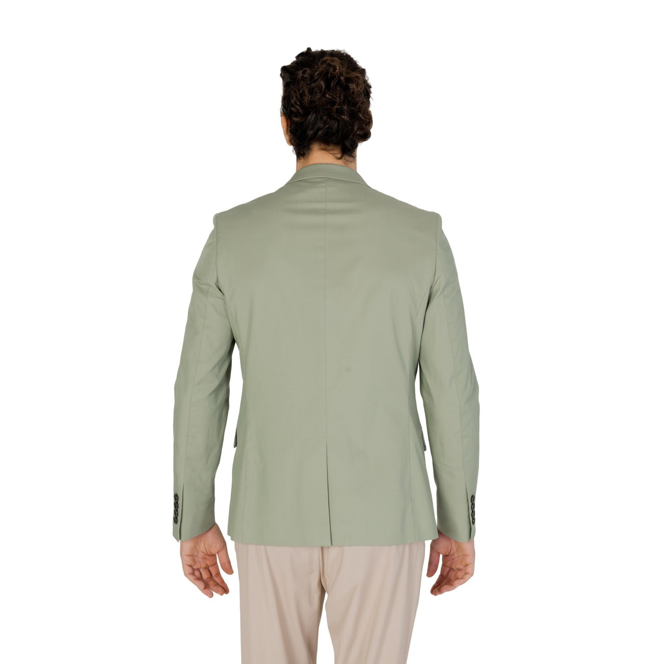 2211383 Antony Morato Giacca Verde Modal Uomo