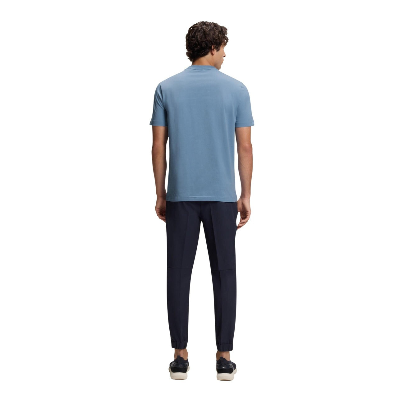 2460231 Boss T-Shirt Azzurra Uomo