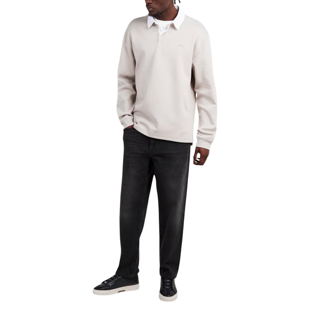 2450059 Boss Polo Grigio Uomo