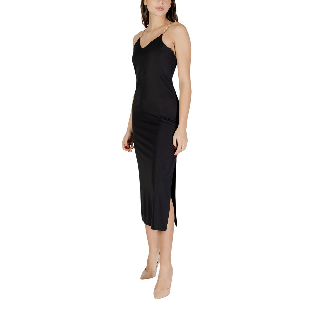 506088 Morgan De Toi Abito Nero Donna Primavera/Estate