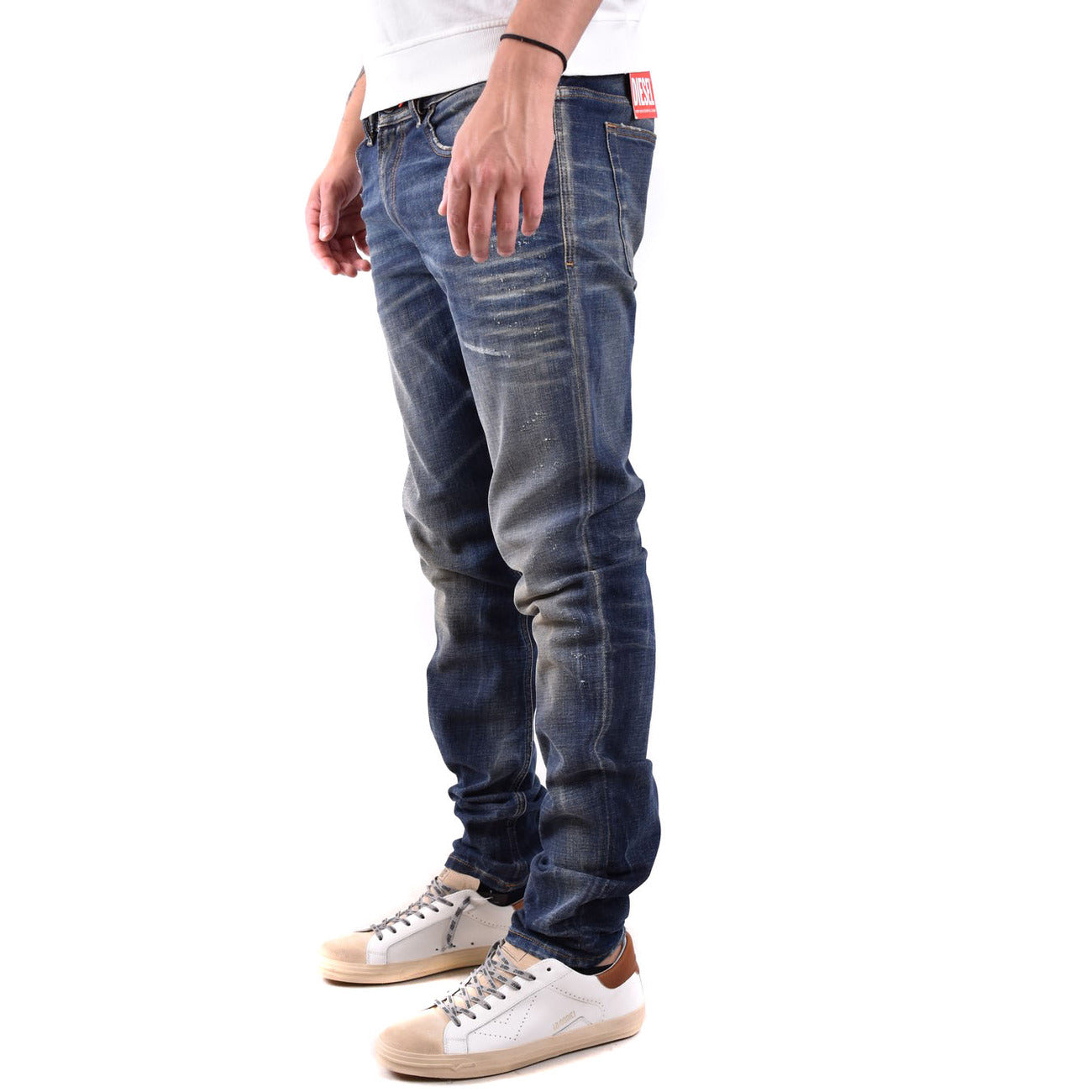 2429376 Diesel Jeans Blu Effetto Consumato Uomo