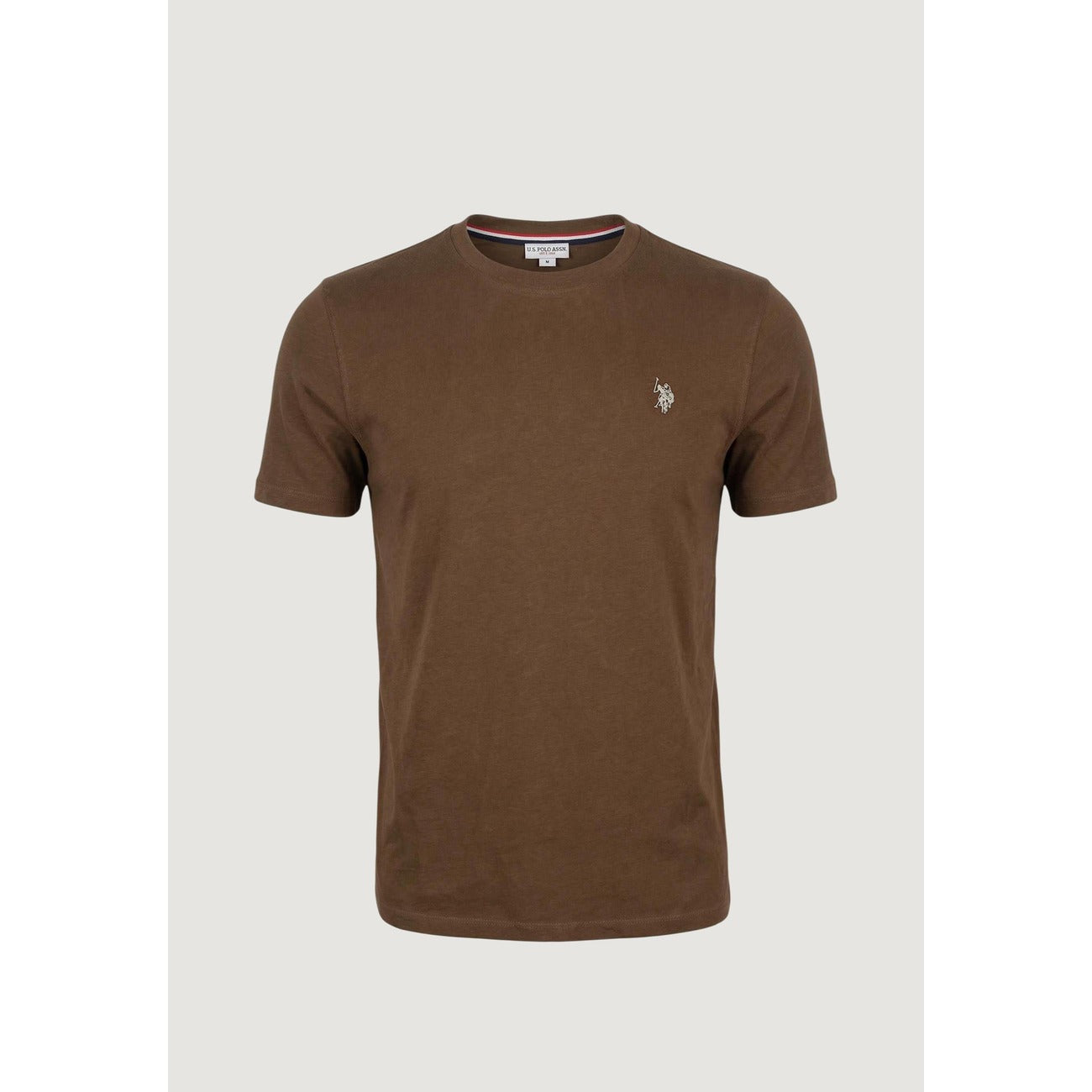 2460639 U.S. Polo Assn. T-Shirt Marrone Uomo