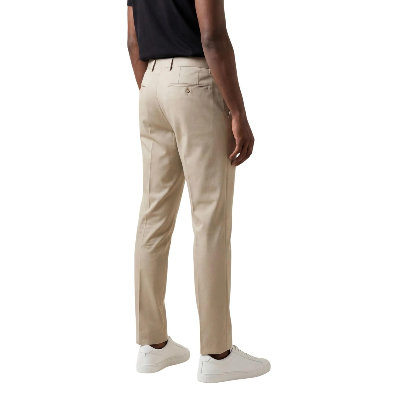 2456963 Antony Morato Pantaloni Beige Lyocell Uomo