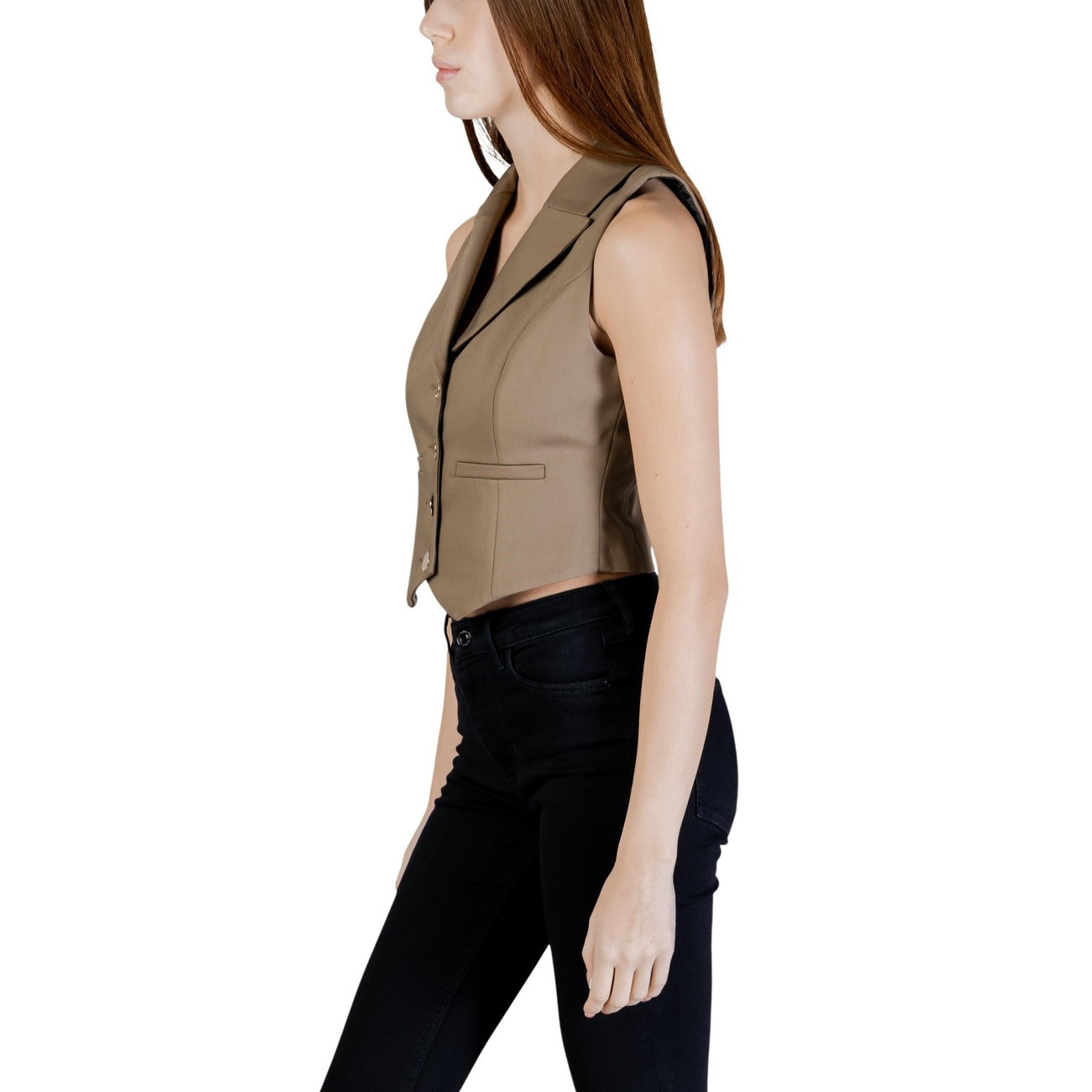 507643 Morgan De Toi Gilet Verde Donna Primavera/Estate
