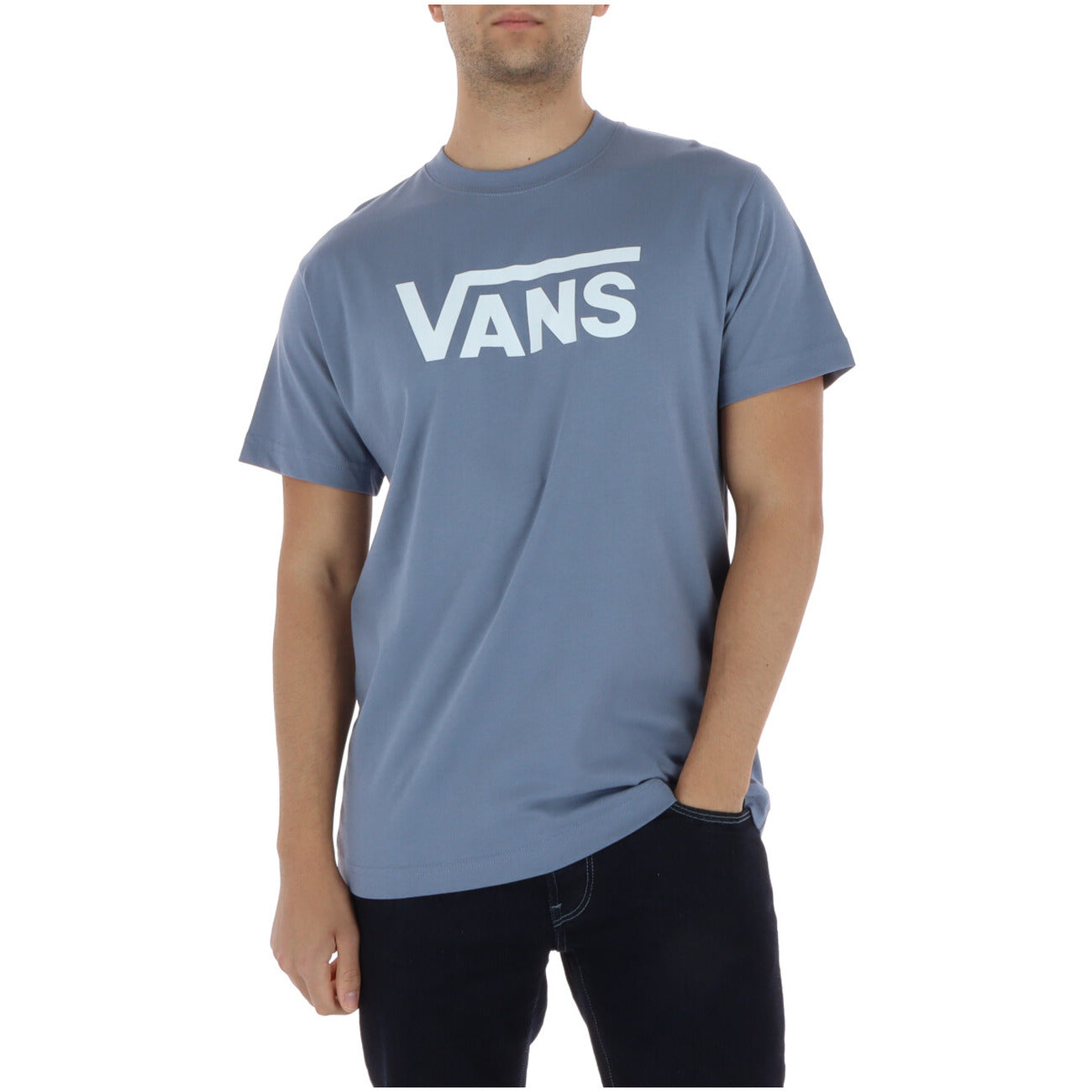 2457845 Vans T-Shirt Azzurra Uomo