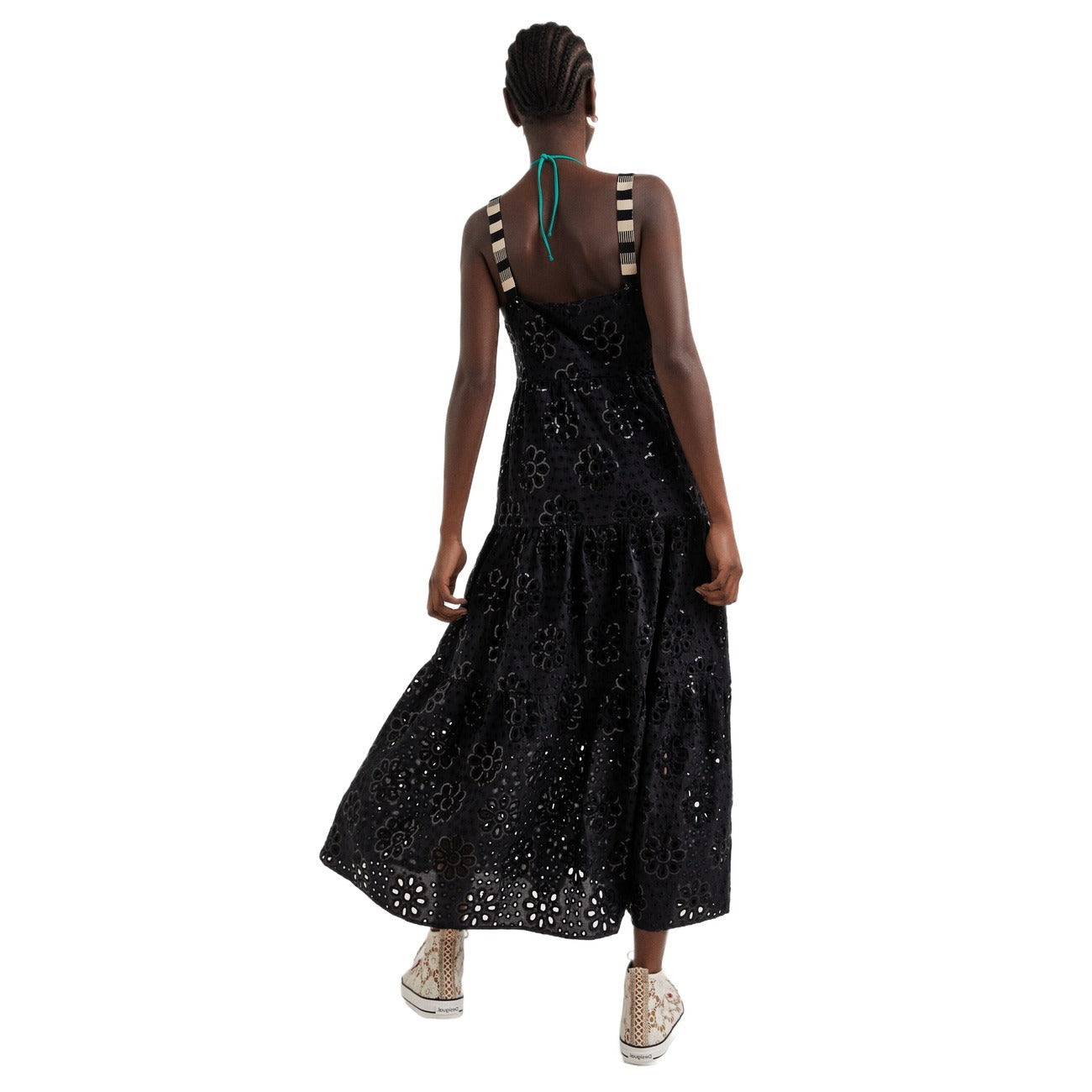 266493 Desigual Abito Nero Donna